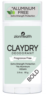 Clay Dry Bold - Fragrance Free Deodorant 2.8 oz